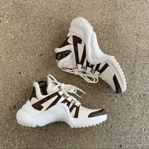 Louis Vuitton Monogram/White Archlight Sneaker